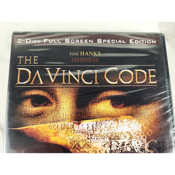 Movie The Da Vinci Code DVD 2 Disc New Sealed Tom Hanks Ron Howard Film 2006 - Picture 2 of 10